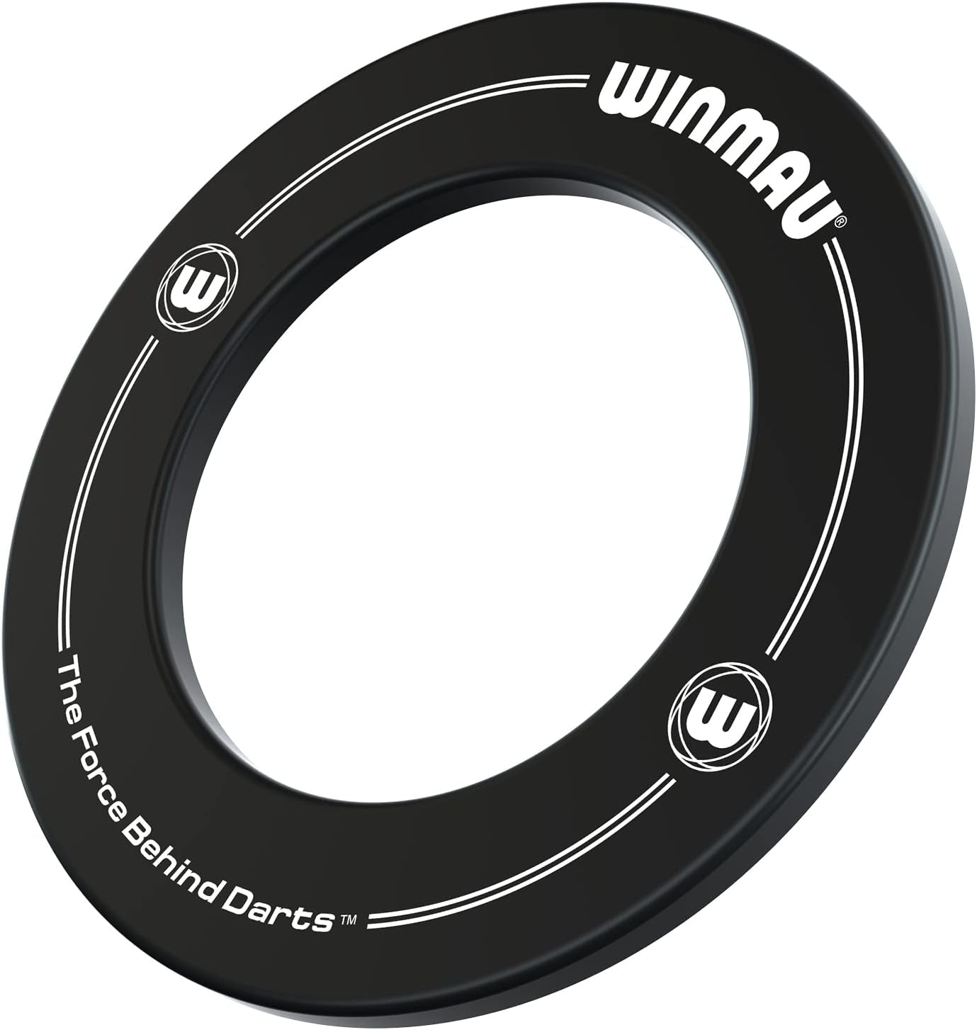 Printed Dart Board Surround Ring – Durable Backboard Wall Protector for Dartboards - Available in White, Black, Red & Blue - Professional Darts Accessories