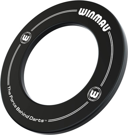 Printed Dart Board Surround Ring – Durable Backboard Wall Protector for Dartboards - Available in White, Black, Red & Blue - Professional Darts Accessories