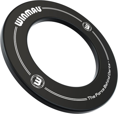 Printed Dart Board Surround Ring – Durable Backboard Wall Protector for Dartboards - Available in White, Black, Red & Blue - Professional Darts Accessories