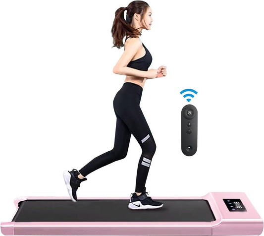 Under Desk Treadmill - 12KM/H Walking Pad Running Machine for Home & Office Use